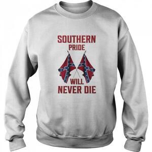 Southern Pride Will Never Die Flag Us Sweatshirt